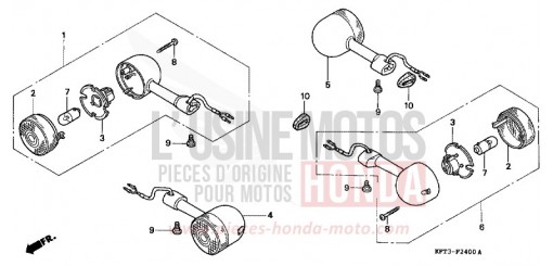 CLIGNOTANT CLR125W de 1998